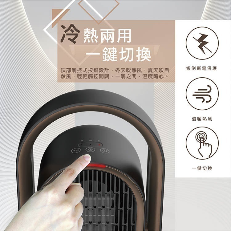 【現貨x免運費】HERAN 禾聯 HPH-13DH010(H) 抑菌銀粒子陶瓷式電暖器 電熱器 暖氣機 暖爐-細節圖4