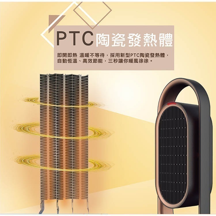 【現貨x免運費】HERAN 禾聯 HPH-13DH010(H) 抑菌銀粒子陶瓷式電暖器 電熱器 暖氣機 暖爐-細節圖6