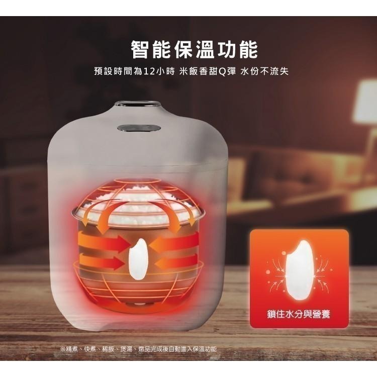 【免運x快速出貨】東元 多功能微電腦電子鍋 XYFYC0277 美食鍋 飯鍋 露營電鍋 快煮鍋 料理鍋 小電鍋-細節圖3