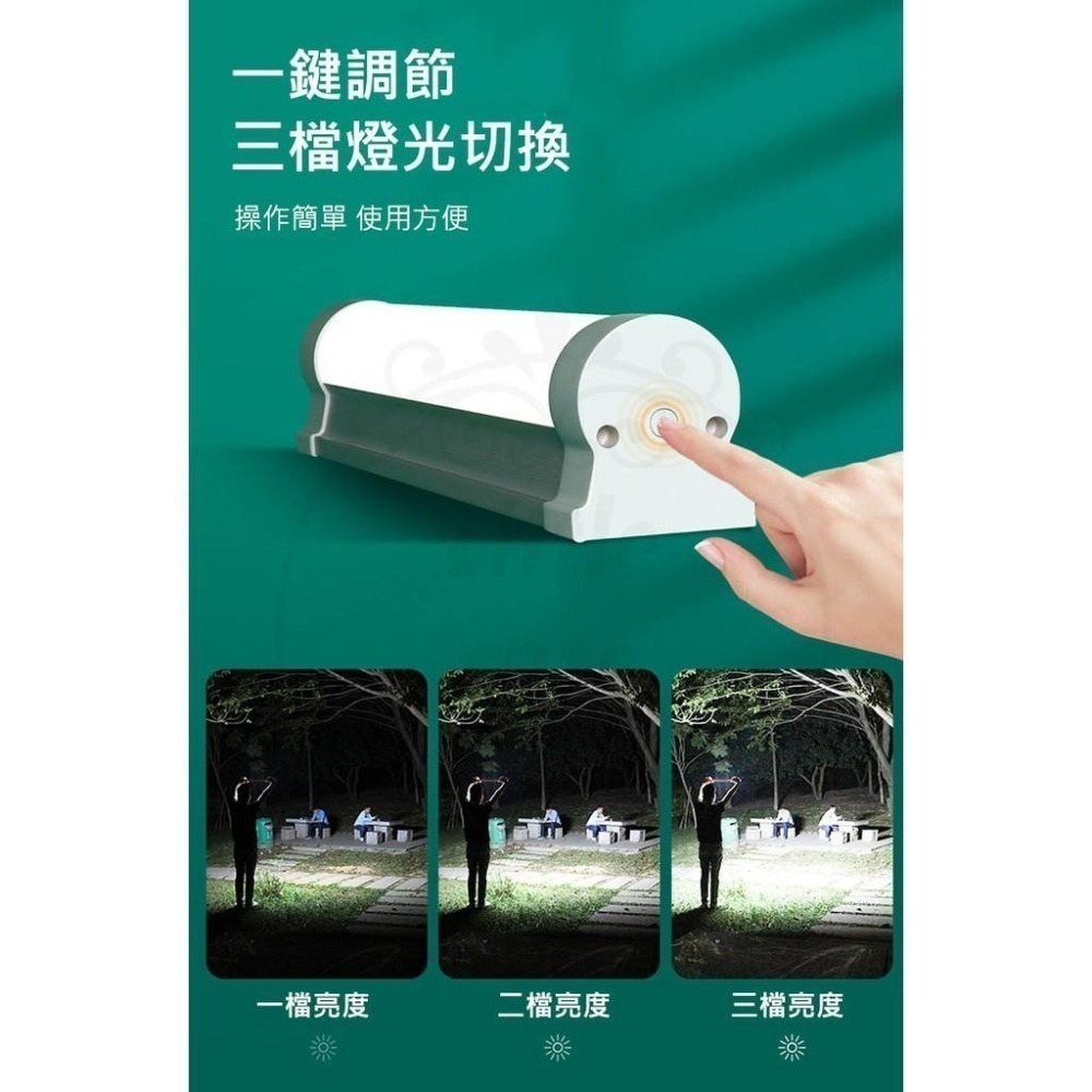 【公司貨】LED充電燈管 磁吸燈 露營燈 擺攤燈 行動燈管 工作燈 防水燈 LED燈 擺攤燈管 燈條-細節圖3