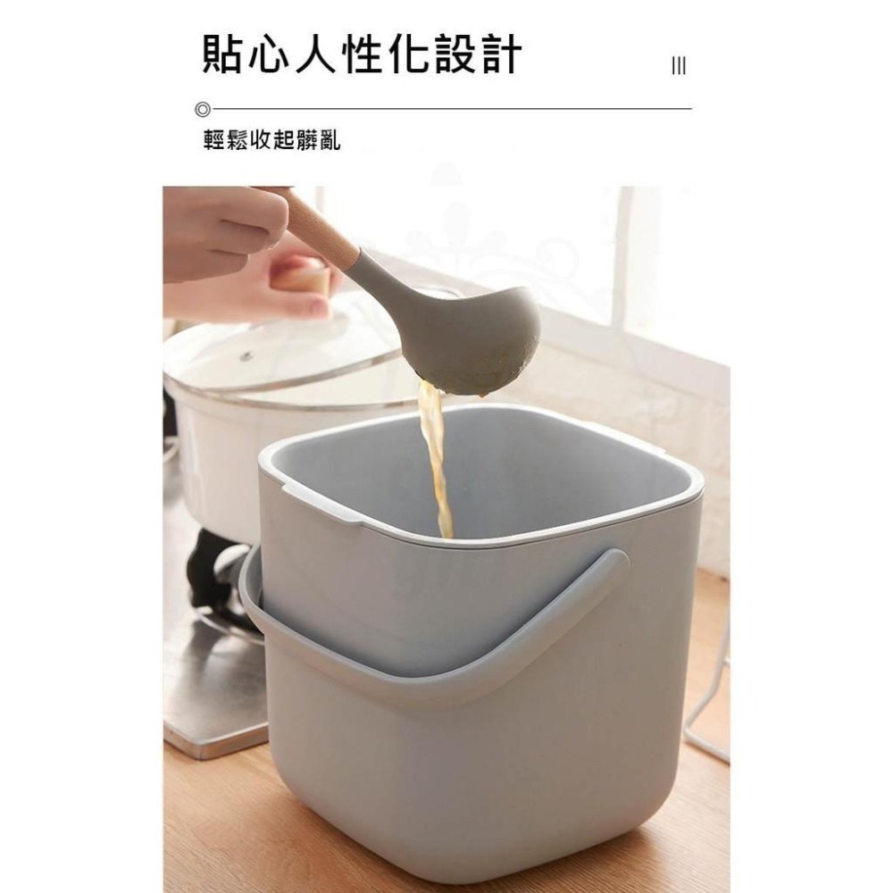 【現貨x免運費x發票】濾水廚餘桶 廚餘桶 廚房垃圾桶 回收桶 洗菜桶 堆肥桶 垃圾桶 瀝水桶 濾水桶 廚餘籃 垃圾筒-細節圖7