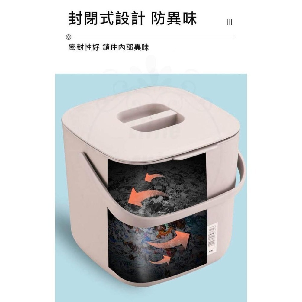 【現貨x免運費x發票】濾水廚餘桶 廚餘桶 廚房垃圾桶 回收桶 洗菜桶 堆肥桶 垃圾桶 瀝水桶 濾水桶 廚餘籃 垃圾筒-細節圖8