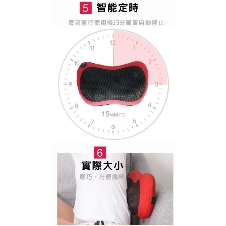 【免運】Kolin 歌林 溫熱揉捏按摩枕 按摩器 腰部按摩枕 肩頸按摩器 車家兩用 KMA-HC100-細節圖6
