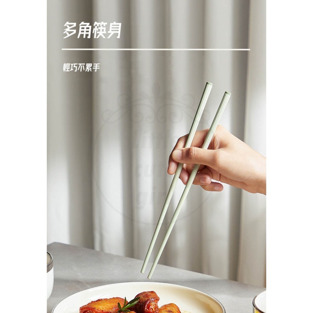 【快速出貨】筷子 合金筷子 餐具合金筷 環保筷 環保餐具 八角筷子 日式筷 防滑筷子 不鏽鋼筷 耐熱筷-細節圖7