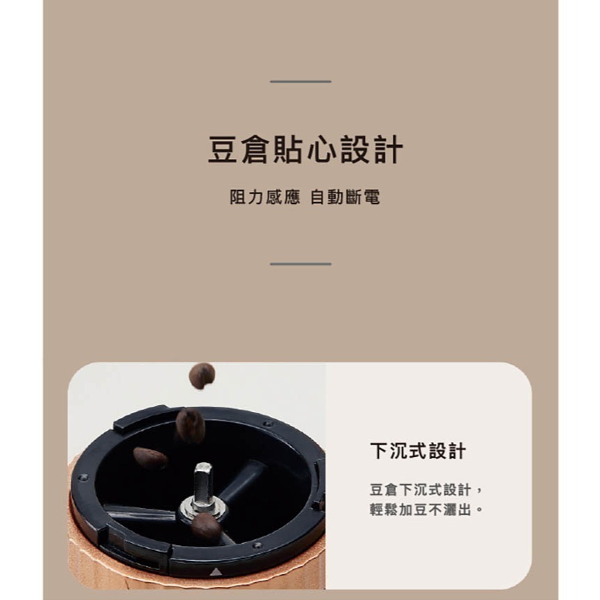 【免運費】oceanrich G2 便攜式電動磨豆機 Type-C 咖啡研磨機 磨豆器 咖啡機-細節圖5