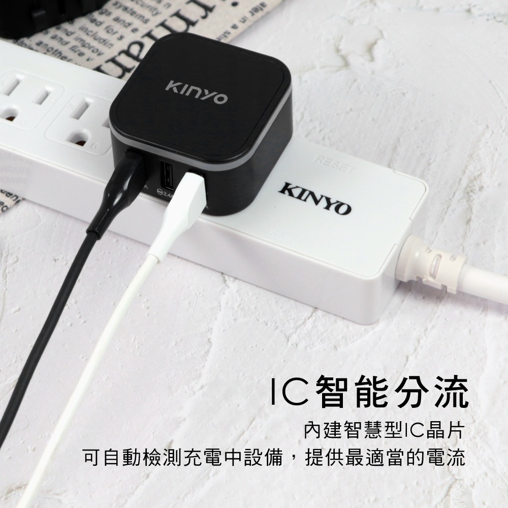 【免運x快速出貨】KINYO 旅行萬國轉接頭 旅行萬用充電器 MPP-2345 3孔USB充電器 3.4A 旅行-細節圖7