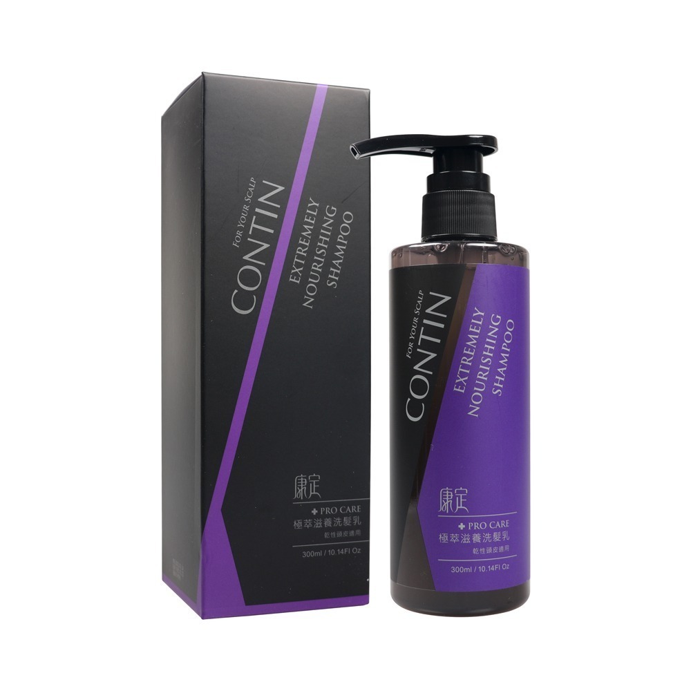 【快速出貨x免運費】CONTIN 康定 極萃滋養洗髮乳 康定 洗髮精 蒜頭酵素植萃洗髮乳 300ML-細節圖2