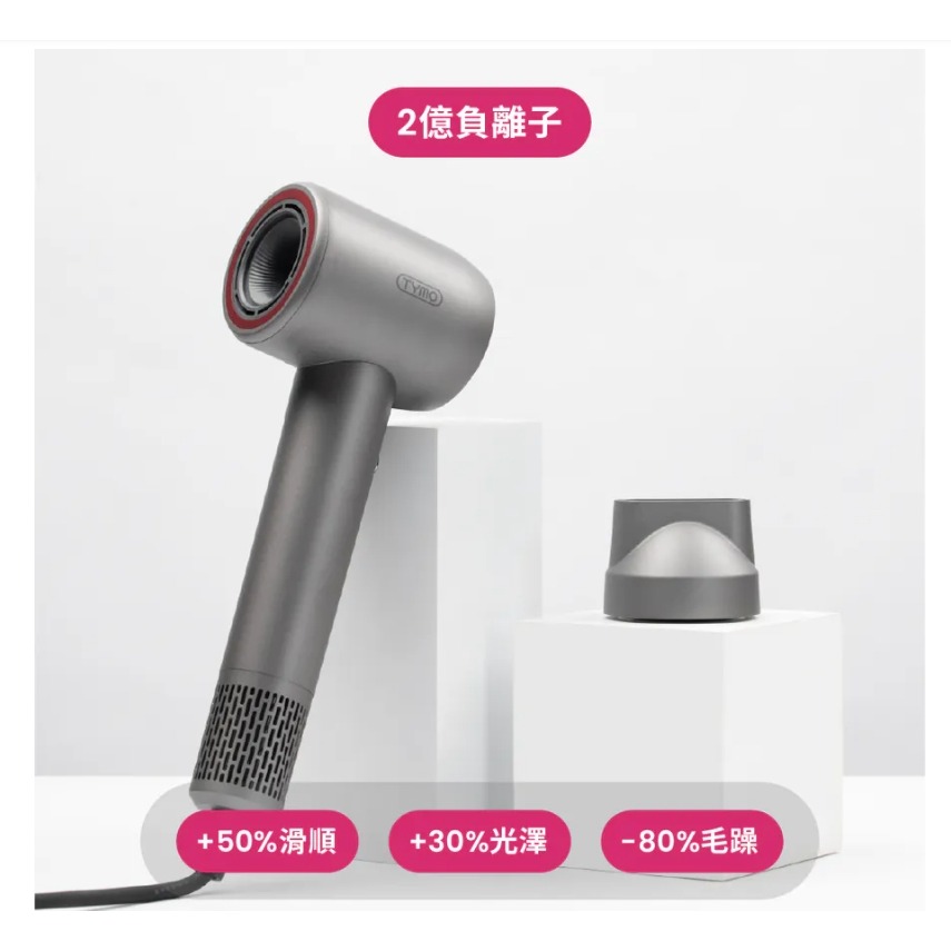 【免運x公司貨x發票】TYMO AIRHYPE COMPACT 高速吹風機 負離子 大風速-細節圖4