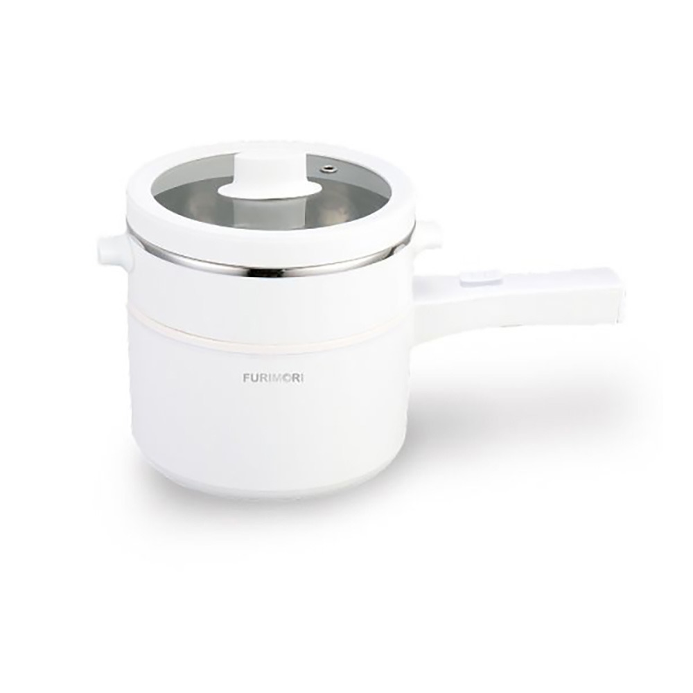 【免運x發票】富力森FURIMORI 2L多功能快煮鍋 (附不鏽鋼蒸籠) 美食鍋 電煮鍋 電火鍋 FU-EH217W-細節圖2