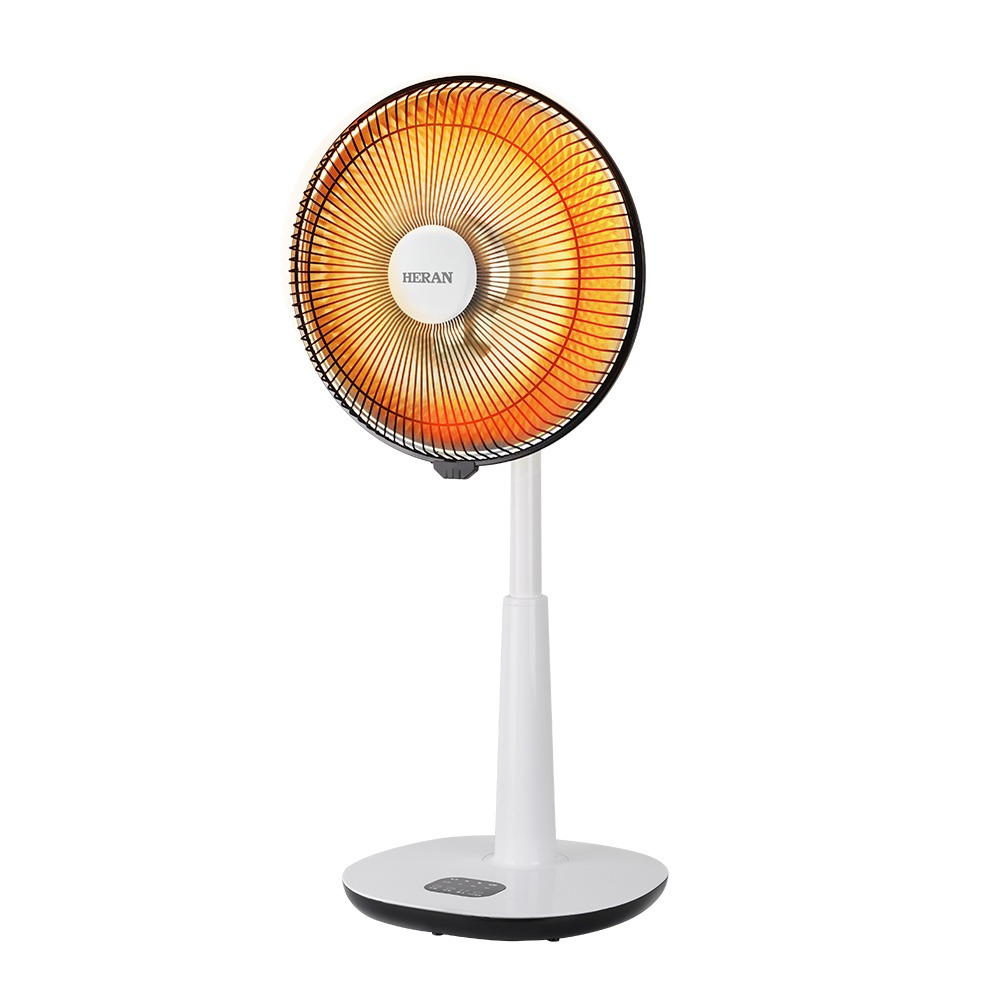 【宅配免運x發票】HERAN 禾聯 14吋碳素定時電暖器 HHF-80CK020(R) 擺頭 瞬熱 電暖扇 電暖氣-細節圖2