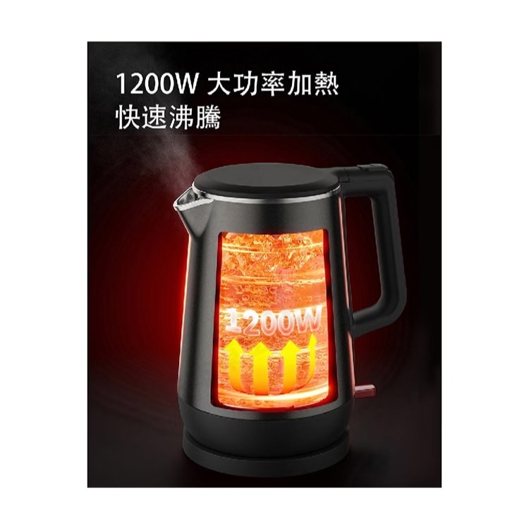 【免運費x發票】TOSHIBA 東芝 1.7L 316雙層防燙快煮壺 KT-17DRTTW(H) 煮水壺 電茶壺-細節圖4