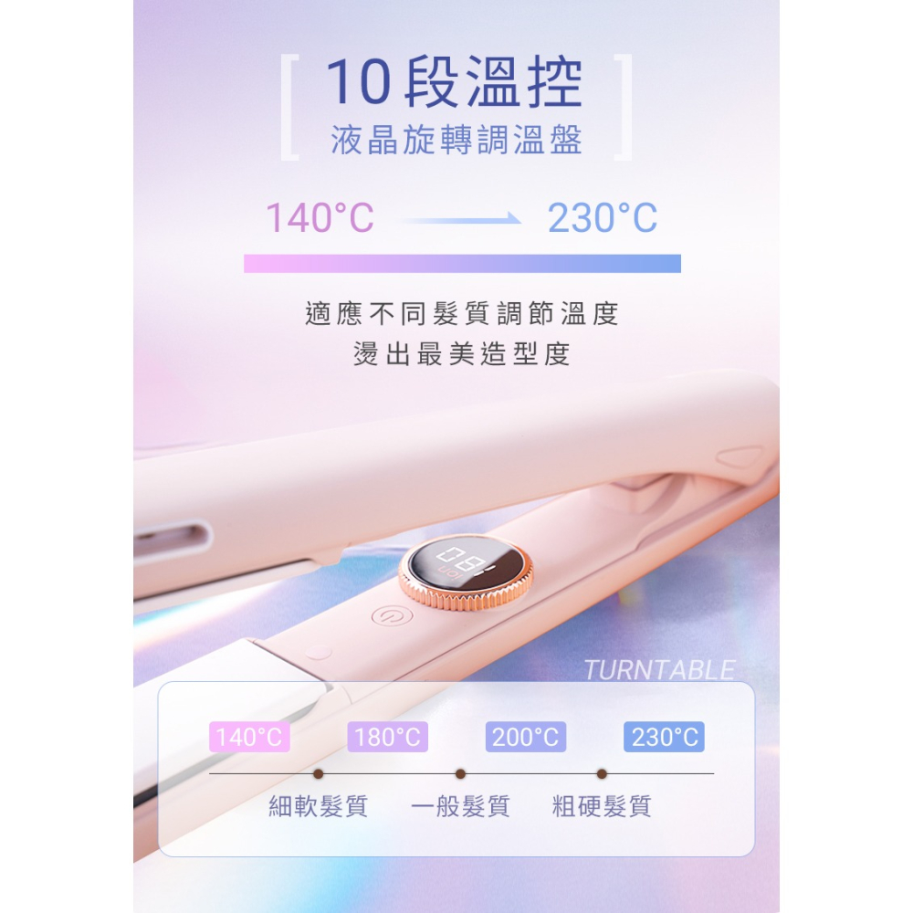 【免運x快速出貨】DREAM TREND 凱夢 雙向負離子水光離子夾 DT-901 平板夾 離子夾 國際電壓 造型夾-細節圖9