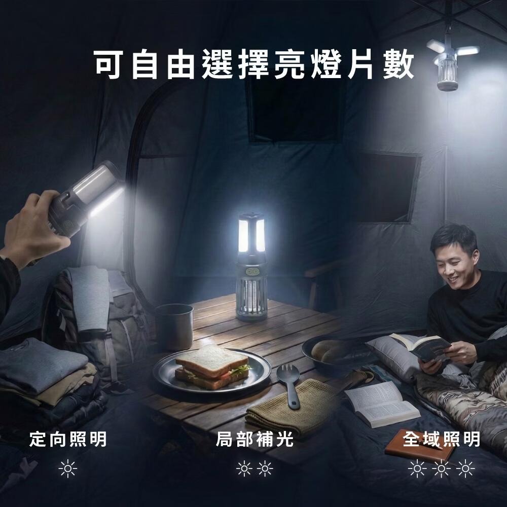 WONDER 旺德【快速出貨X發票】露營照明捕蚊燈 WH-G24L 照明+電擊二合一 可吊掛 露營燈 捕蚊燈 補蚊燈-細節圖6