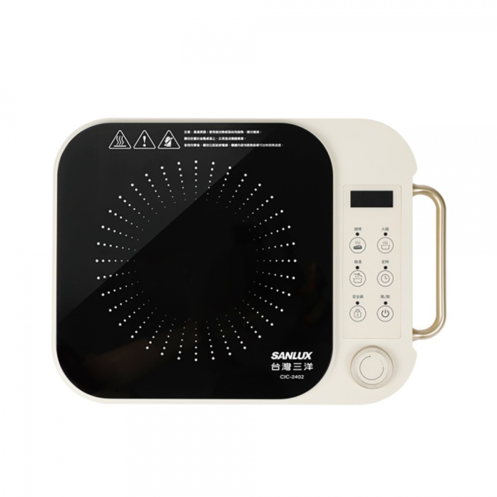 快速出貨【SANLUX 台灣三洋】微電腦觸控不挑鍋電陶爐 CIC-2402 電子爐 黑晶爐 電磁爐-細節圖2