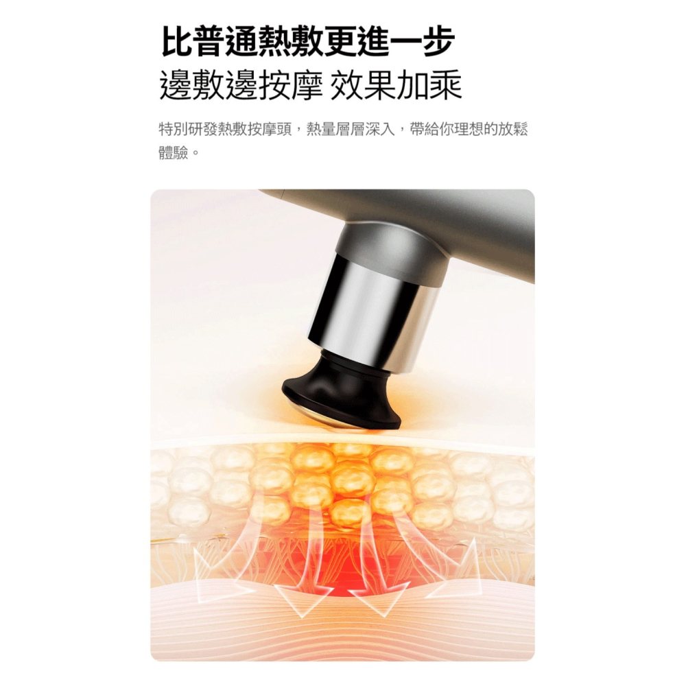 【快速出貨】Philips 飛利浦 迷你 運動 筋膜槍 PPM7303 按摩槍 按摩器 筋膜器 電動筋膜槍-細節圖6