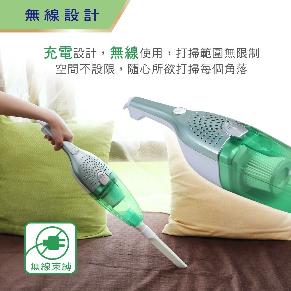 【免運】TECO東元 手持無線鋰電吸塵器 XYFXJ601 手持吸塵器 吸塵器 直立式吸塵器-細節圖3