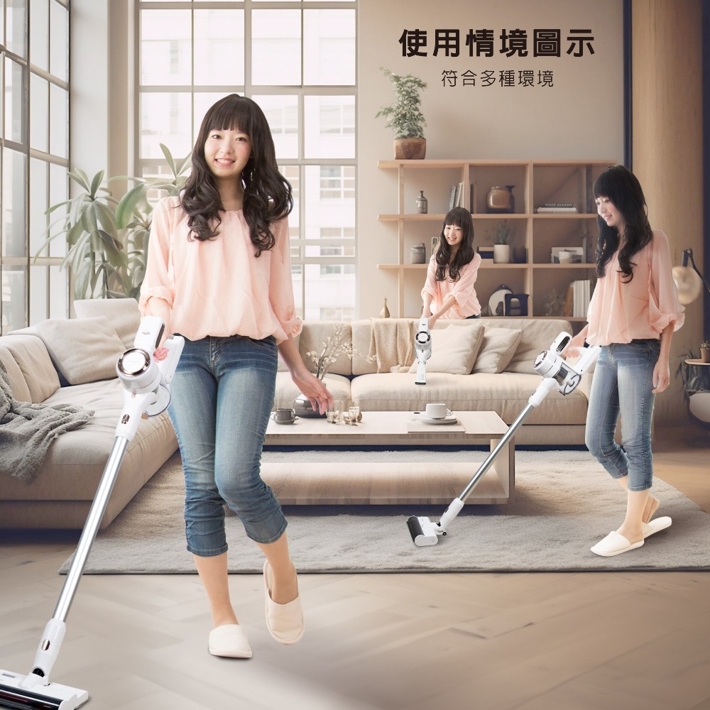 【THOMSON】復古無線吸塵器 TM-SAV60D 手持吸塵器 無線吸塵器-細節圖9