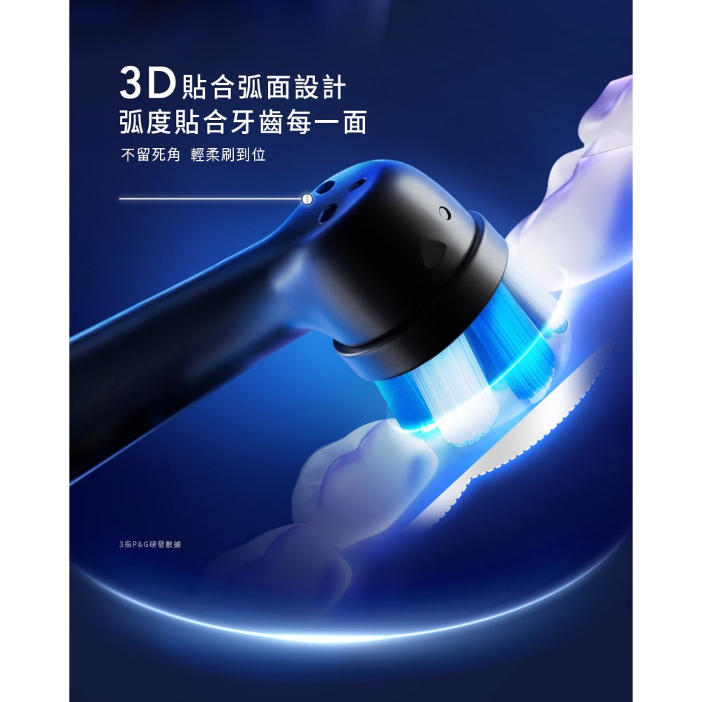 【快速出貨】Oral-B 歐樂B iO微震清潔刷頭4入 iO微震刷頭 IO RB 電動牙刷 電動牙刷刷頭-細節圖6