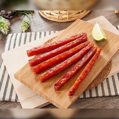 【泰式檸檬肉乾】香檸風味！香香辣辣好夠味！淡淡檸檬香氣伴隨著辣椒的香氣咀嚼... 名產 年節禮盒 伴手禮【胖胖豬】-細節圖3