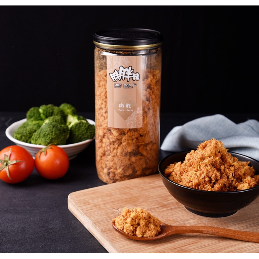 【肉鬆推薦】『蔬果肉鬆』標榜純肉鬆 使用蔬菜水果熬煮8小時出蔬果名產 伴手禮 年節禮盒 中秋禮 團購美食【胖胖豬】-細節圖2