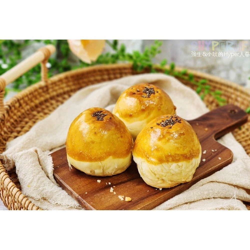 【中秋禮盒】『金箔肉鬆蛋黃酥』『肉鬆蛋黃酥』『肉鬆堅果酥』『肉鬆蛋捲』名產 伴手禮 年節禮盒 中秋節 月餅【胖胖豬】-細節圖4