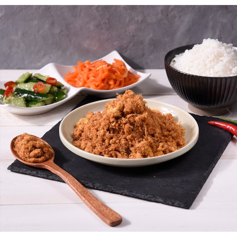 【肉鬆推薦】『蔬果肉鬆』標榜純肉鬆 使用蔬菜水果熬煮8小時出蔬果名產 伴手禮 年節禮盒 中秋禮 團購美食【胖胖豬】-細節圖10