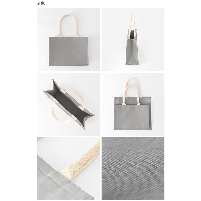 ✨現貨！米白✨ 無印良品 海外限定 MUJI  氣墊 帆布袋 托特包 卡其綠 🥑牛油果綠 黑色 帆布袋 帆布包 muji-細節圖9