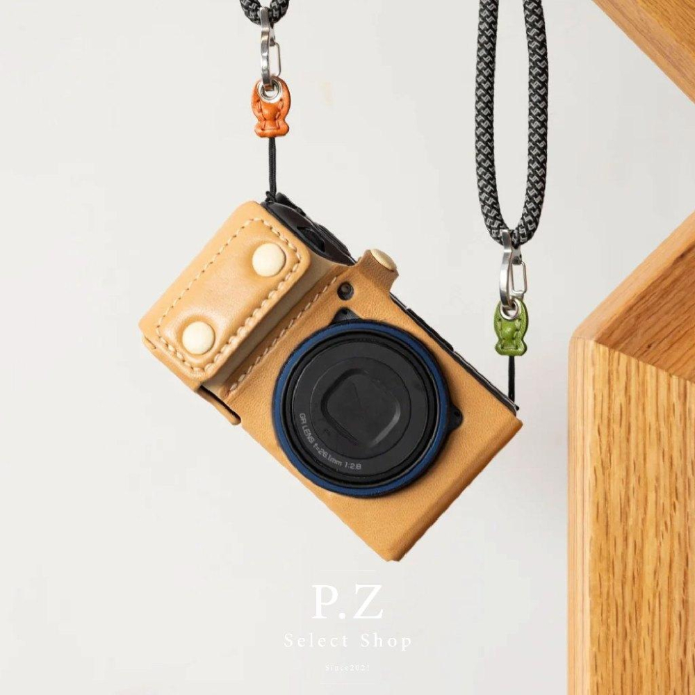 RICHO理光 GR3/GR3x/hdf 相機皮套 真皮 皮套 羊皮 保護套 相機收納包保護套 相機保護套 相機包相機套-細節圖3