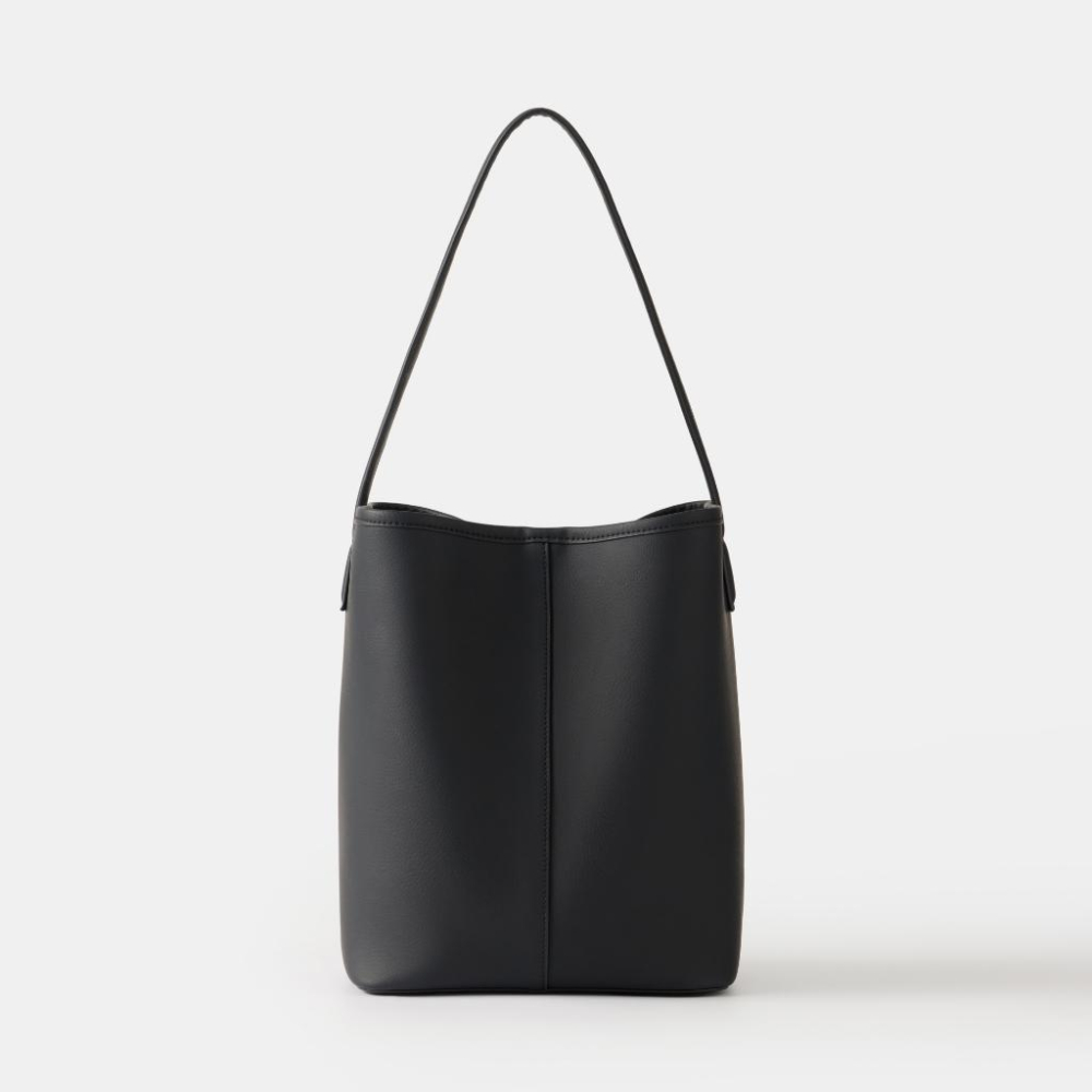 MUJI 無印良品 新款🆕 水桶包 托特包 皮革托特包 氣質包✨海外限定款-細節圖6