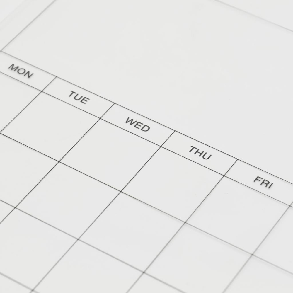 無印良品 MUJI 磁吸式 壓克力記事板 冰箱 留言板 小白板 透明白板 備忘錄 🌊海外限定 A4大小磁吸式壓克力備忘錄-細節圖2