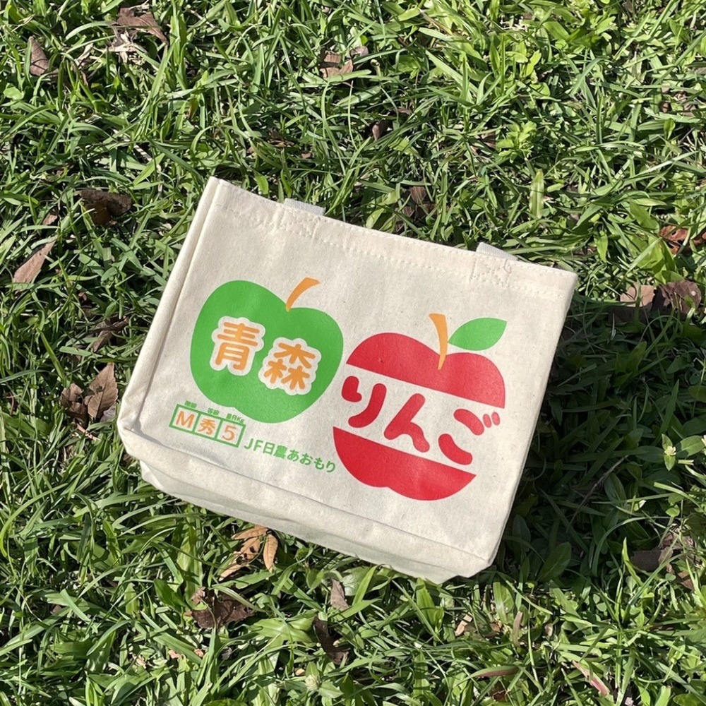 日本直送 手提袋 購物袋 便當袋 產地直送 水果袋 環保袋 橘子 蘋果 桃子 草莓 青森蘋果-細節圖5