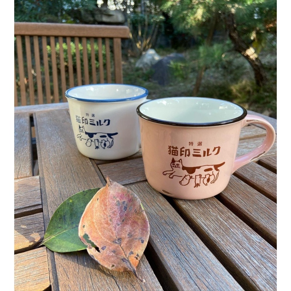 日本製 貓咪杯 美濃燒 貓印馬克杯 牛奶杯 陶瓷馬克杯 咖啡杯 杯子 陶瓷杯 馬克杯-細節圖3