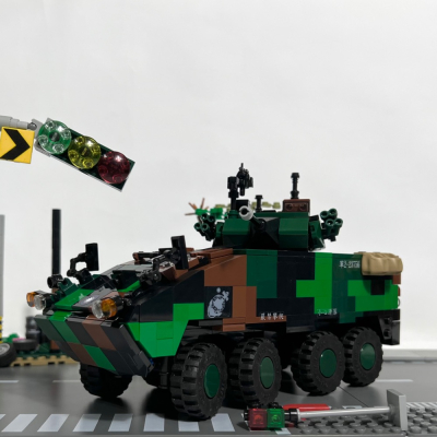 ❮LEGO❯ 國軍CM-34雲豹 30鏈砲步兵戰鬥車(正版/樂高設計/客製/玩具/積木/模型)