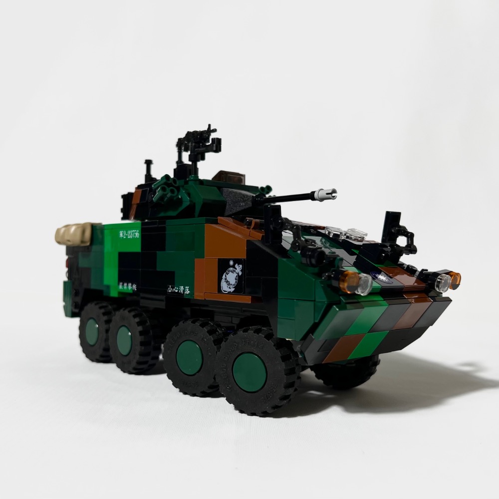 ❮LEGO❯ 國軍CM-34雲豹 30鏈砲步兵戰鬥車(正版/樂高設計/客製/玩具/積木/模型)-細節圖4