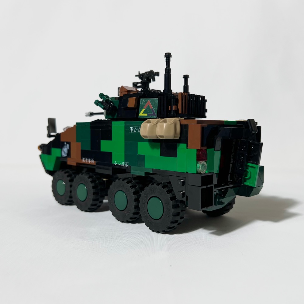 ❮LEGO❯ 國軍CM-34雲豹 30鏈砲步兵戰鬥車(正版/樂高設計/客製/玩具/積木/模型)-細節圖7