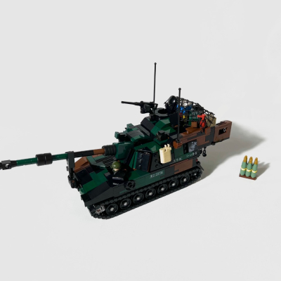❮LEGO❯ 國軍M109A6帕拉丁155mm自走砲(正版/樂高設計/客製/玩具/積木/模型)