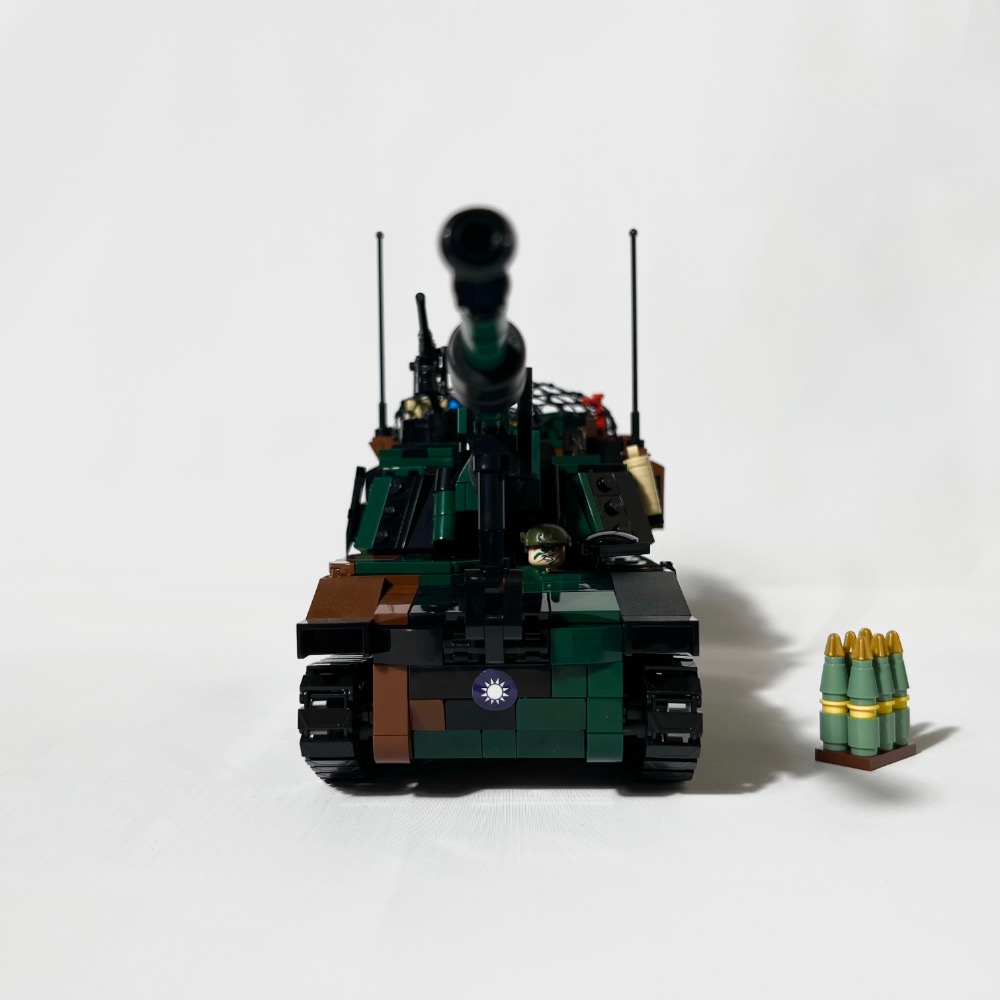 ❮LEGO❯ 國軍M109A6帕拉丁155mm自走砲(正版/樂高設計/客製/玩具/積木/模型)-細節圖8