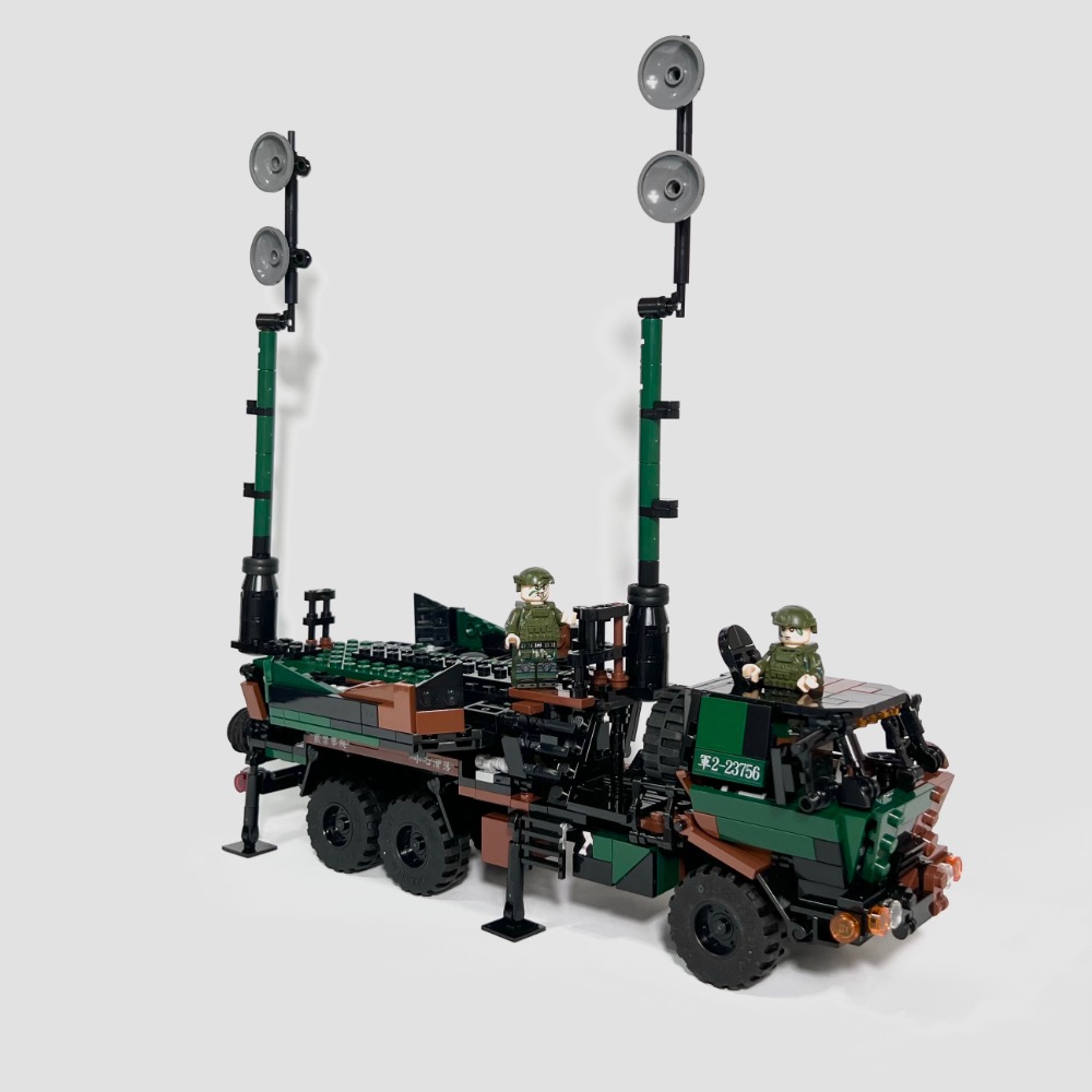 ❮LEGO❯ 國軍愛國者三型系統 OE-349 MRC天線車(正版/樂高設計/客製/玩具/積木/模型)-細節圖7