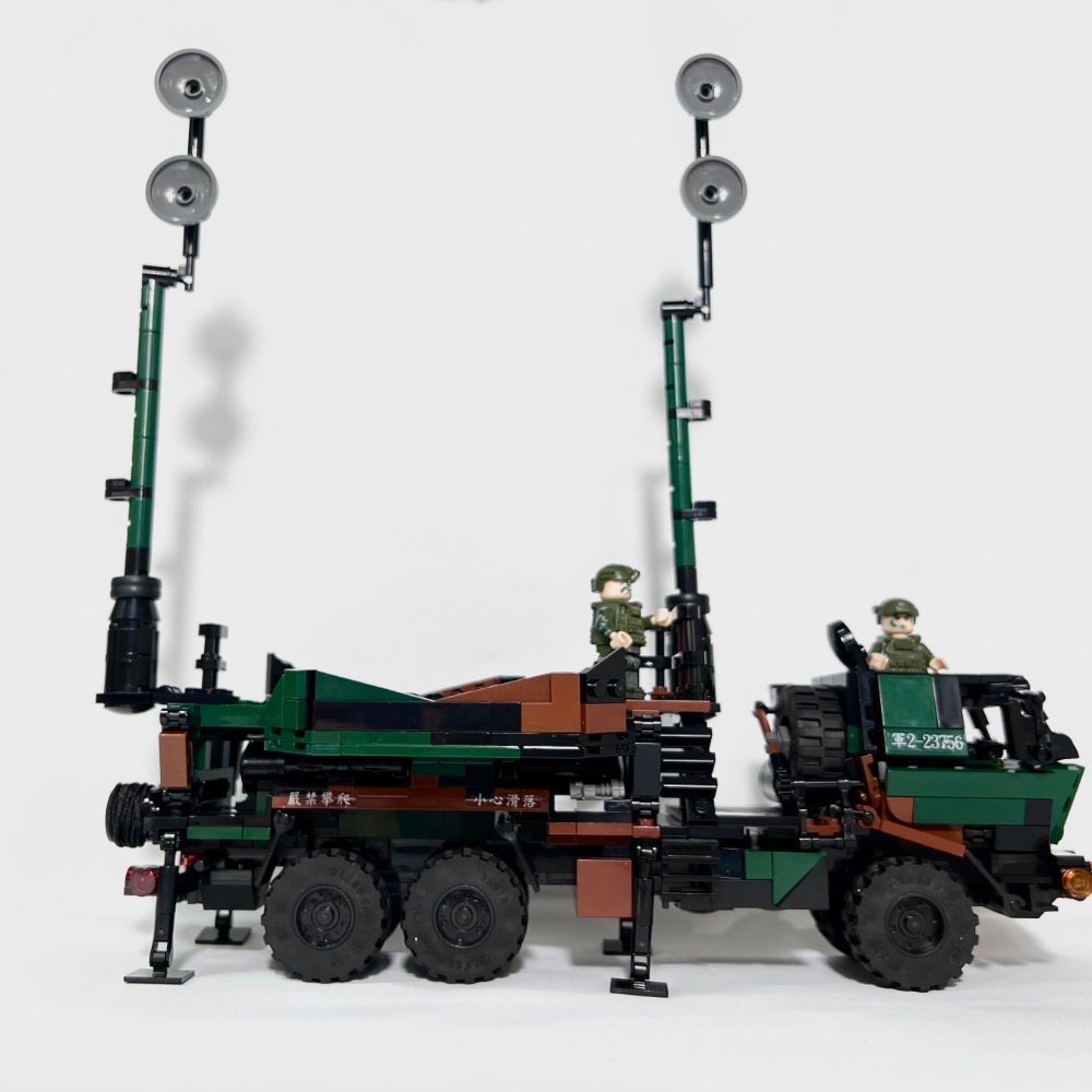 ❮LEGO❯ 國軍愛國者三型系統 OE-349 MRC天線車(正版/樂高設計/客製/玩具/積木/模型)-細節圖8