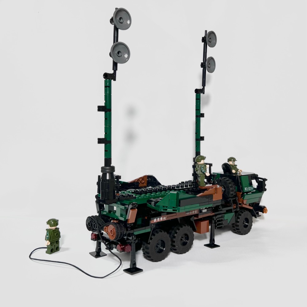 ❮LEGO❯ 國軍愛國者三型系統 OE-349 MRC天線車(正版/樂高設計/客製/玩具/積木/模型)-細節圖9