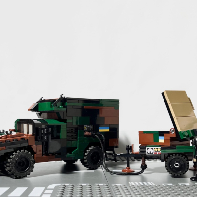 ❮LEGO❯ 美軍悍馬AN TPQ-36反砲兵雷達(正版/樂高設計/客製/玩具/積木/模型)
