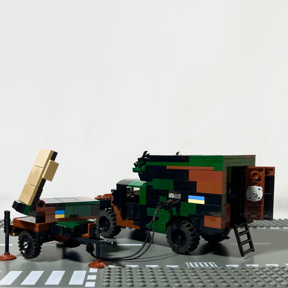 ❮LEGO❯ 美軍悍馬AN TPQ-36反砲兵雷達(正版/樂高設計/客製/玩具/積木/模型)-細節圖2