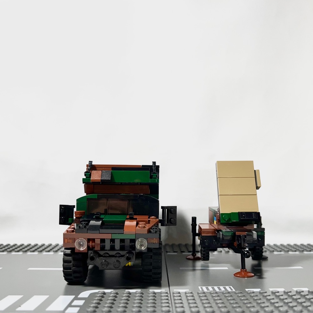 ❮LEGO❯ 美軍悍馬AN TPQ-36反砲兵雷達(正版/樂高設計/客製/玩具/積木/模型)-細節圖4