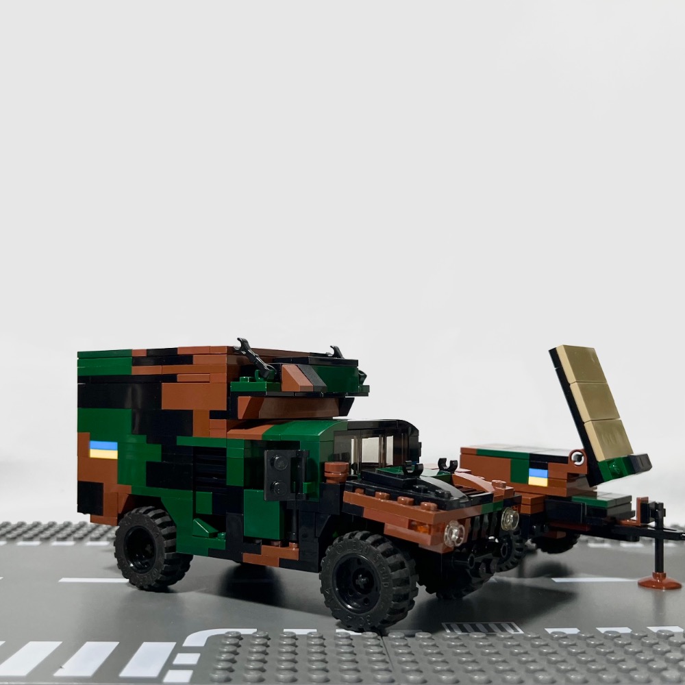 ❮LEGO❯ 美軍悍馬AN TPQ-36反砲兵雷達(正版/樂高設計/客製/玩具/積木/模型)-細節圖5