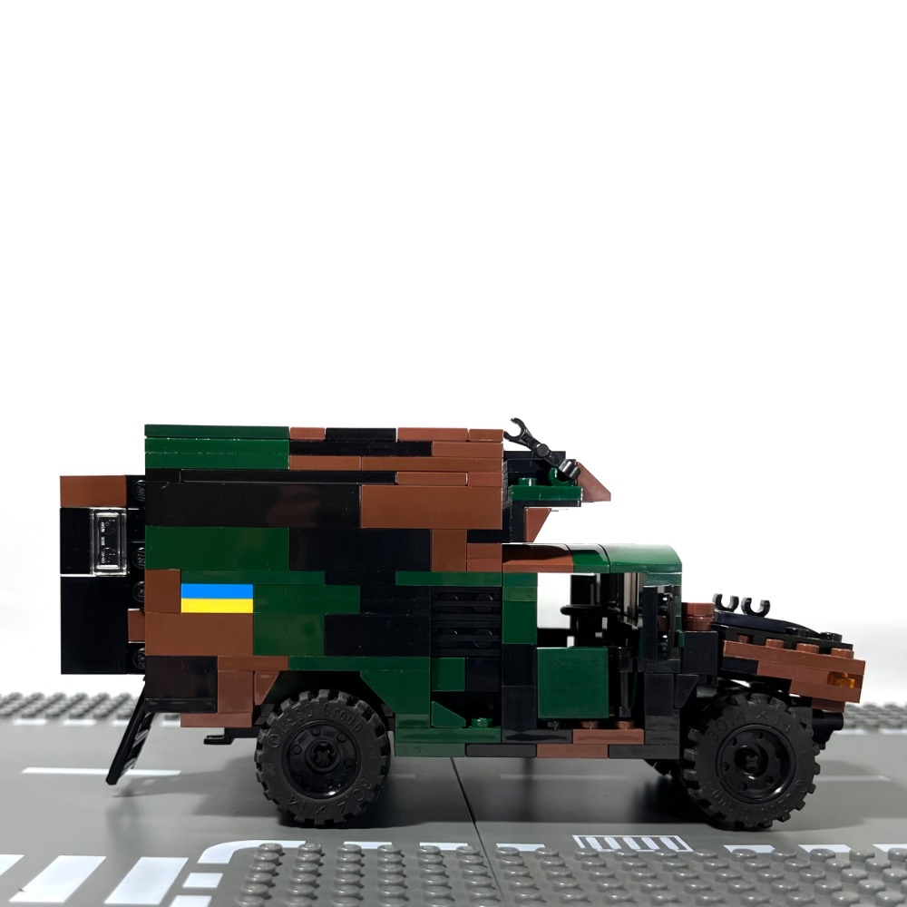❮LEGO❯ 美軍悍馬AN TPQ-36反砲兵雷達(正版/樂高設計/客製/玩具/積木/模型)-細節圖6