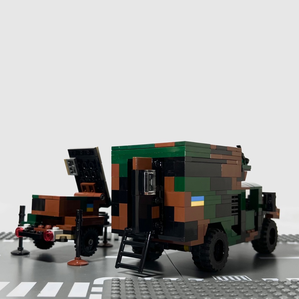 ❮LEGO❯ 美軍悍馬AN TPQ-36反砲兵雷達(正版/樂高設計/客製/玩具/積木/模型)-細節圖7