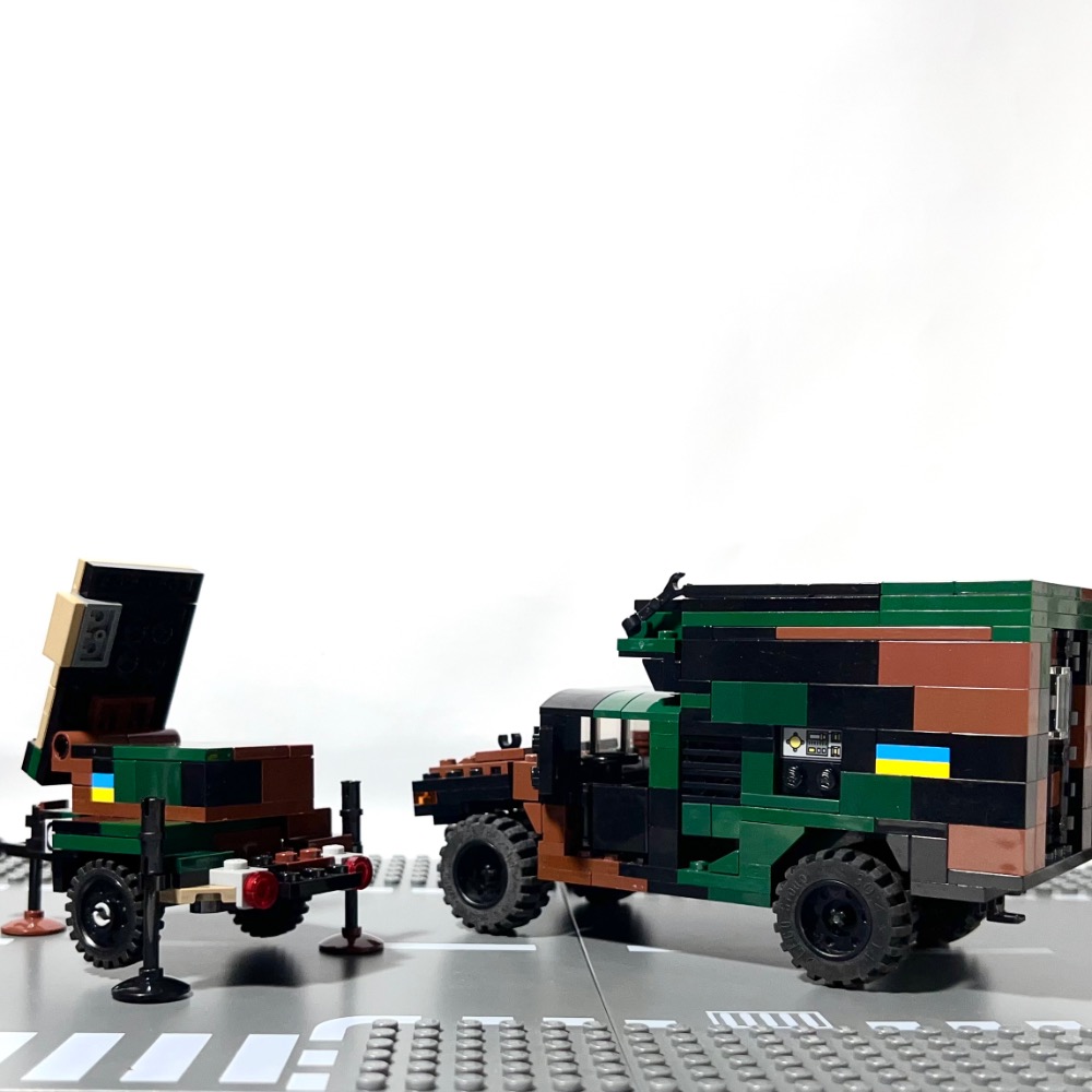❮LEGO❯ 美軍悍馬AN TPQ-36反砲兵雷達(正版/樂高設計/客製/玩具/積木/模型)-細節圖9