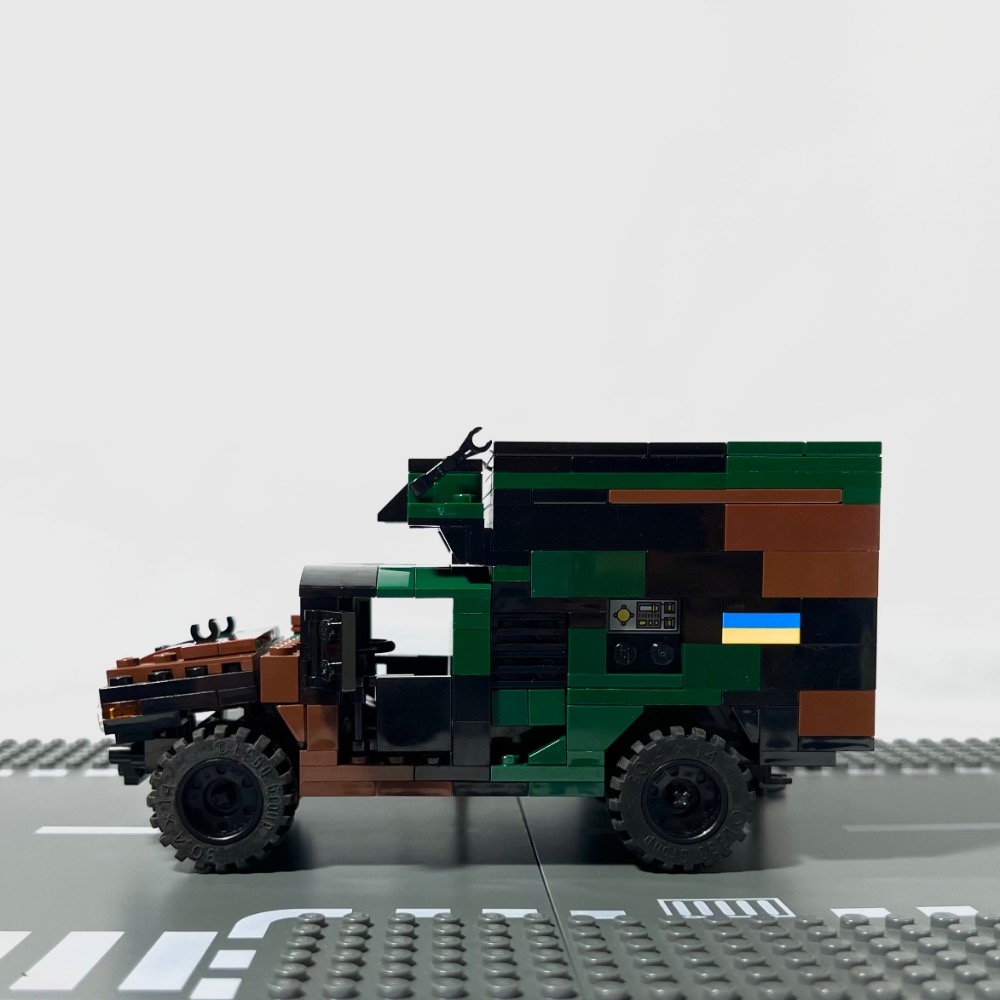 ❮LEGO❯ 美軍悍馬AN TPQ-36反砲兵雷達(正版/樂高設計/客製/玩具/積木/模型)-細節圖10