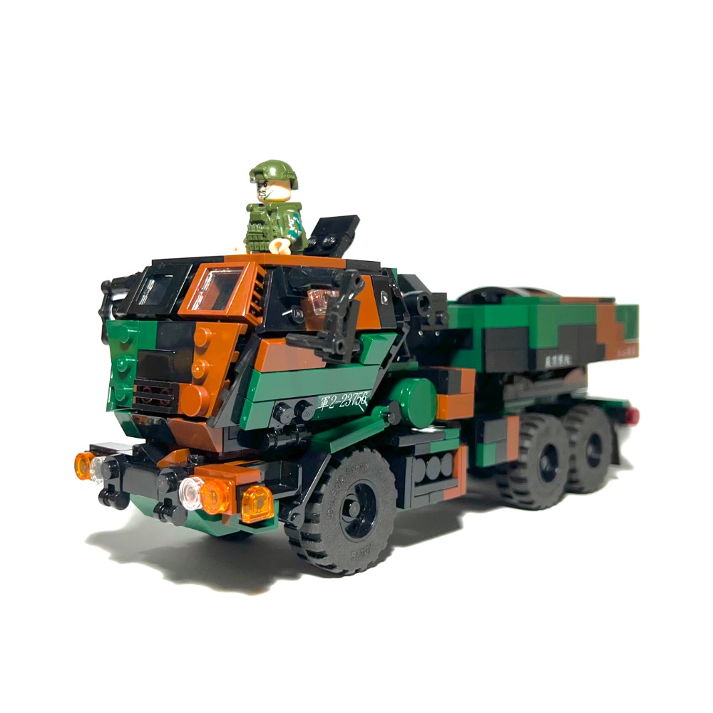 ❮LEGO❯ 國軍M142 海馬士多管火箭系統(正版/樂高設計/客製/玩具/積木/模型)-細節圖2