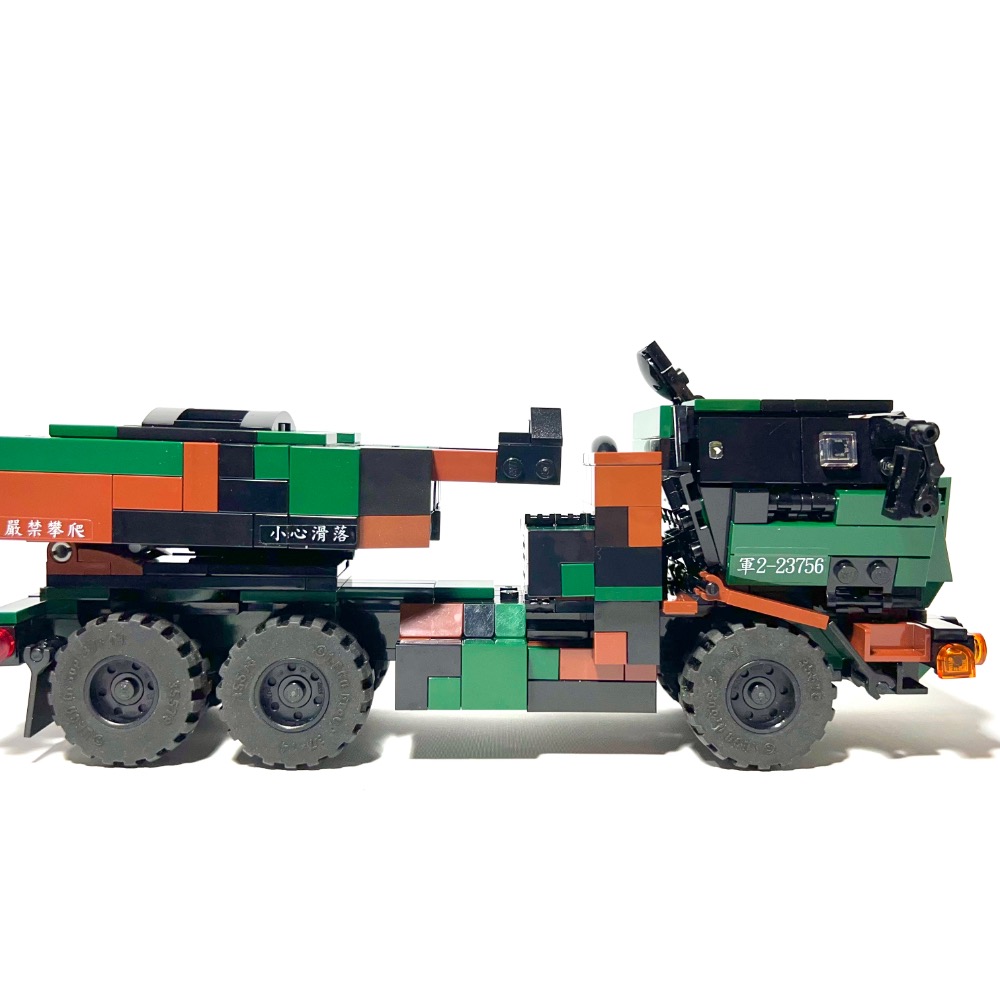 ❮LEGO❯ 國軍M142 海馬士多管火箭系統(正版/樂高設計/客製/玩具/積木/模型)-細節圖7